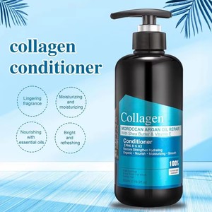 Acondicionador Capilar con Aceite de Nuez Marroquí, Acondicionador Reparador con Colágeno, Aceite de Argán y Jojoba Orgánico para Cabello Dañado y Caído - Product Image 3