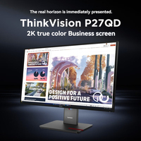 Monitor Lenovo ThinkVision P27QD-40 de 27 Pulgadas, Full-IPS, para Negocios, con Función de Elevación y Rotación, 2K, Alta Definición