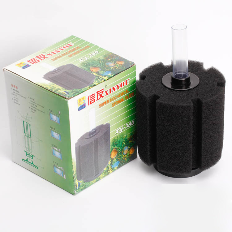 Xinyou Schwammfilter XY-380 Großhandel Aquarium Schwammfilter Bio-Schwammfilter für Aquarium