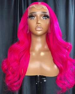 Bourgogne <span class=keywords><strong>noir</strong></span> Skunk rayure <span class=keywords><strong>cheveux</strong></span> vague de corps perruques 99J <span class=keywords><strong>rouge</strong></span> gagner couleur <span class=keywords><strong>avec</strong></span> des stries noires mettre en évidence pré plumé perruques de <span class=keywords><strong>cheveux</strong></span> humains - Product Image 2