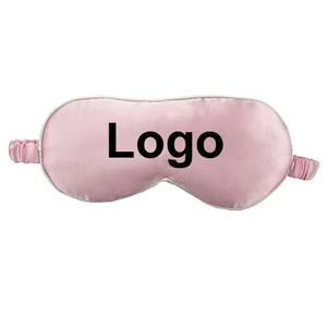 Masque de sommeil en satin de soie luxueux et tendance avec logo personnalisé, disponible en 35 couleurs, pour le sommeil et les soins de beauté, cadeau spa - Product Image 4
