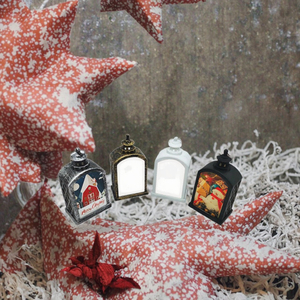 Farol <span class=keywords><strong>de</strong></span> Pared Navideño Personalizado, Luz Decorativa, Sublimación, LED, Colgante, Funciona con Pilas, Decoración <span class=keywords><strong>de</strong></span> Pared <span class=keywords><strong>de</strong></span> Plástico, IP54 - Product Image 3