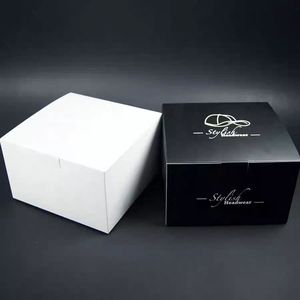 กล่องใส่หมวกพับได้สีดำพิมพ์ลายตามสั่ง - Product Image 2