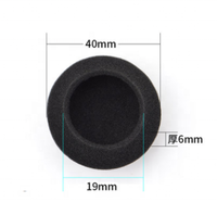 Coussinets de remplacement à livraison rapide pour écouteurs, coussinets en mousse pour casques audio, éponge 40 mm