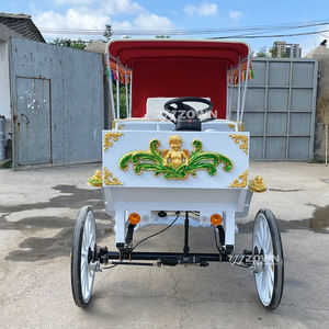 ZOWN 2025 Últimos Modelos Clásicos, Carruaje de Caballos para Bodas Reales, Parque de Atracciones, Turismo, Victoria Eléctrico de 4 Ruedas para 4-6 Personas - Product Image 2