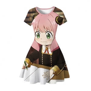 16 Estilos de Vestidos de Anime para Niñas, Disfraz de SPY FAMILY, Ropa con Estampado Digital 3D - Product Image 2