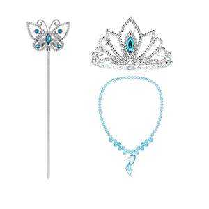 שמלת נסיכה באיכות גבוהה תחפושת מסיבת ליל כל הקדושים לילדים שמלה כחולה שמלת סינדי משחקת תפקידים בטלוויזיה ובסרט - Product Image 5