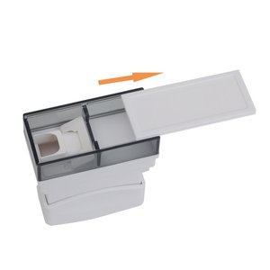 Pill Box 2020 Ready To Ship New Product Plastic Button Stock Pill Cutter Splitter Pill Box