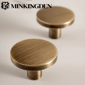 Maniglia Moderna Minimalista in Ottone Massiccio <span class=keywords><strong>per</strong></span> Mobili, Maniglia Lunga Anticata <span class=keywords><strong>per</strong></span> Armadio, Cassetto, Cucina e Camera da Letto - Product Image 4