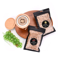 Kit d'infusion de whisky en bois de hêtre personnalisé, coffret cadeau en bois, accessoires pour bar, maison, cocktails, plateaux à snacks, marque Jianxin