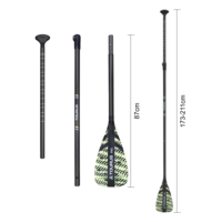 Lame de pagaie semi-carbone TOURUS personnalisée OEM pour les marques de sports nautiques