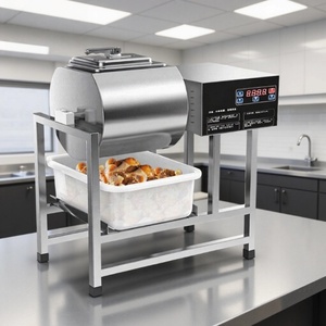 Tambor Comercial de Marinado al Vacío, Máquina Automática Bidireccional para Envasado de Vegetales y Curado de Carne para Hamburgueserías 110v - Product Image 6
