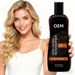 Gran oferta, aceite de bronceado orgánico oscuro vegano Natural de etiqueta privada personalizada con aceite de árbol de té y vitamina E de Aloe Vera - Product Image 5