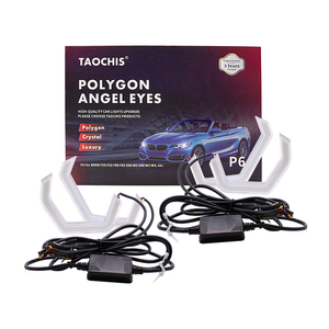 Luces LED de Circulación Diurna TAOCHIS, Faros Delanteros con Ojos de Ángel DRL para <span class=keywords><strong>BMW</strong></span> F30 F32 F80 E60 M5 E90 M3 M4 - Product Image 2