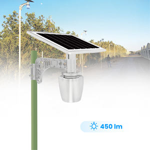 Iluminación LED <span class=keywords><strong>Solar</strong></span> para Jardín y Calle, 6500K 4000K, Azul Carbón, Resistente al Agua, 450lm, Iluminación <span class=keywords><strong>Solar</strong></span> para Paisajes - Product Image 3