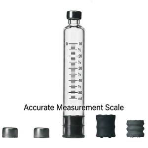 Frasco de Vidrio Transparente Recargable de 3 ml para el Cuidado de la Piel, Aceites Esenciales y Envases de Líquidos Cosméticos - Product Image 3