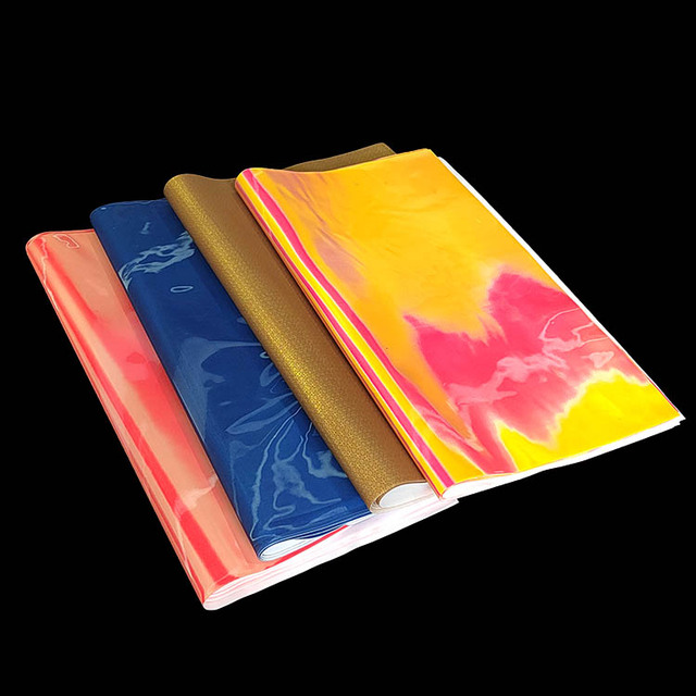 Stock 40x50cm 3D Lenticular Film for Clothing Sew-on Heat Transfer Flip Effect Change Silicone Rubber TPU Heat Transfer Printing