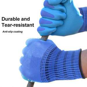 Guantes de trabajo de nailon de alta calidad Nuevo látex para guantes industriales para trabajos de construcción - Product Image 2
