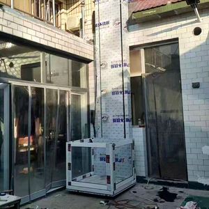 Elevatore Idraulico Elettrico <span class=keywords><strong>per</strong></span> Merci da 1000kg, <span class=keywords><strong>Montacarichi</strong></span> Stazionario <span class=keywords><strong>per</strong></span> Interni ed Esterni, Ascensore <span class=keywords><strong>per</strong></span> Magazzino da 1 Tonnellata - Product Image 2