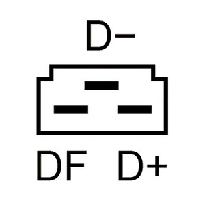 Alternatore compatibile per BMW serie 5 520 i benzina (KW: 96, HP: 131) da 08-1972 a 10-1975 BOSCH 3050R rinnovato - Product Image 3