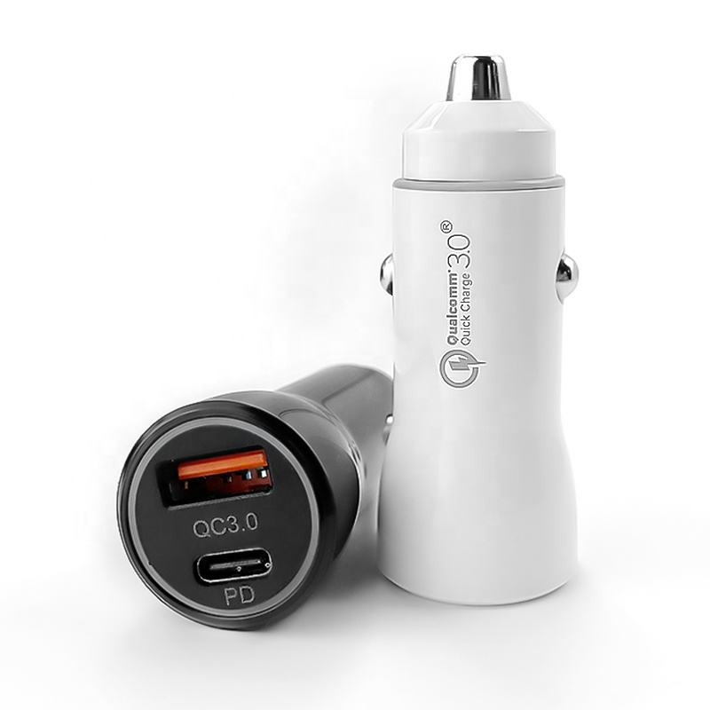 cigarette lighter mobile phone charger Auto Cigarette Lighter Charger 12-24V 2 USB Ports PD20W QC3.0 Fast Charging  Mobile Phone Adapter| Alibaba.com