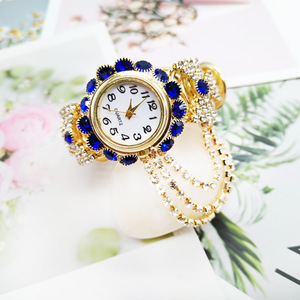 Relojes de Decoración para el Hogar, Estilo Coreano, con Incrustaciones de Diamantes - Product Image 5