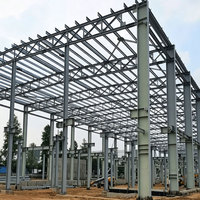 Stahlkonstruktion Lagerhalle Maschinenhaus für Geräteaufbewahrung Reparaturbereich Stahlbau Vorgefertigtes Haus