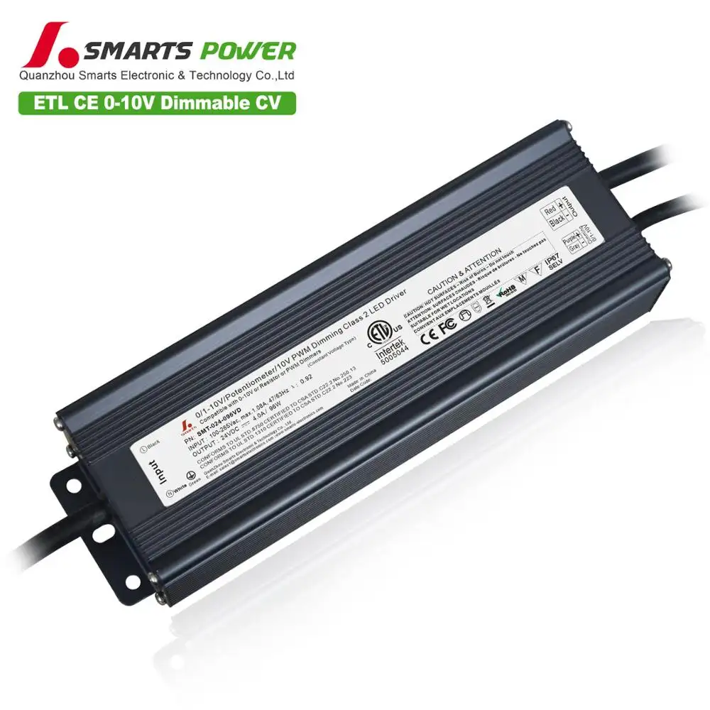 230VAC bis 24VDC Netzteil 0-10V/PWM dimmbarer LED-Streifen treiber