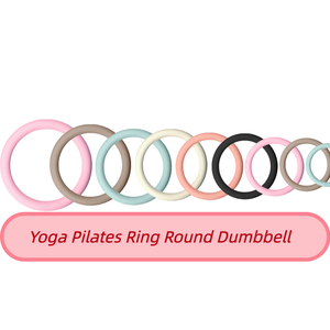 CZFIT Customized Home Gym Silicone Power Ring Weight Kettlebell for Yoga Pilates Fitness Circle Power Ring - Product Image 1