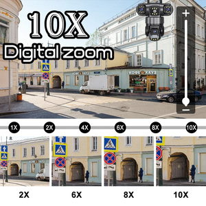 V380 Pro thực 3 ống kính 8K 15MP 4G Wifi không dây <span class=keywords><strong>IP</strong></span> Mạng CCTV máy ảnh an ninh Bullet PTZ tự động theo dõi giám sát ngoài trời máy ảnh - Product Image 6