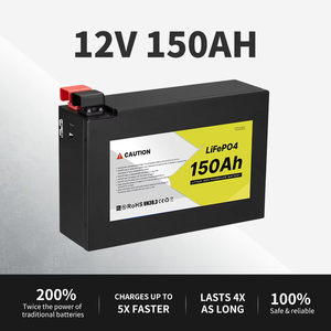 แบตเตอรี่ OEM 12V 150Ah Slim Compact LiFePO4 แบตเตอรี่ลิเธียม 4x4 สำหรับยานพาหนะออฟโรด - Product Image 6