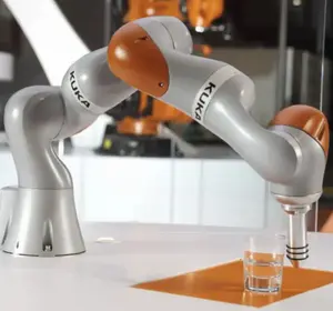 KUKA Cobot Roboter LBR iiwa 14 R820 mit OTC-Schweißgerät und chinesischer Marke Schweiß-Positioner für Werksprozesse