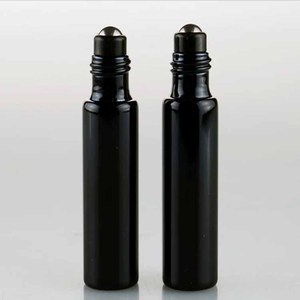 OEM 5Ml 8Ml 10Ml 12Ml Đen UV Glass <span class=keywords><strong>Refillable</strong></span> Chai Nước Hoa Với Atomizer Rỗng Nước Hoa Trường Hợp Với Tangent Bìa Cuộn Trên - Product Image 6