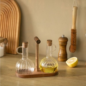 Bouteilles à huile en verre de qualité alimentaire, étanches et anti-fuite, avec poignée, vente en gros d'usine - Product Image 3