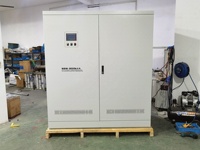 Stabilisateur de tension triphasé industriel Sbw-f 1000 kVA, régulateur SVC 50 Hz, affichage LED, haute efficacité, enroulement en cuivre, 380 V 440 V