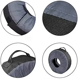 Factory Universal Tire Covers Tough Vinyl Tire Wheel Protector For Truck SUV Trailer Camper RV Wheel Cover
