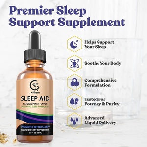 Vente en gros de gouttes OEM de liquide de sommeil naturel avec <span class=keywords><strong>5</strong></span> <span class=keywords><strong>mg</strong></span> de <span class=keywords><strong>mélatonine</strong></span>, supplément sublingual apaisant extra fort, liquide d'aide au sommeil - Product Image 2