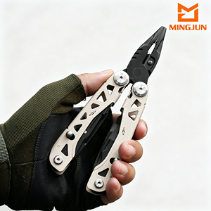 Nouveau couteau de poche multifonctionnel en acier inoxydable pour l'extérieur, pinces multi-outils portables pour le camping, la maison et la montagne - Product Image 1