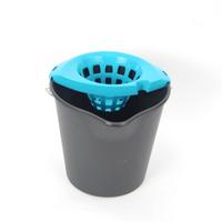 Usine 2025 nouveau seau de nettoyage en plastique robuste personnalisé PP assorti seau de vadrouille à presser en plastique avec essoreuse
