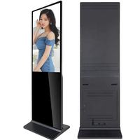 Kiosco LCD Android con Pantalla Táctil Capacitiva de 43 Pulgadas, Señalización Digital de Pie, Gráficos Animados HD, Póster Digital, Señalización de Caminos