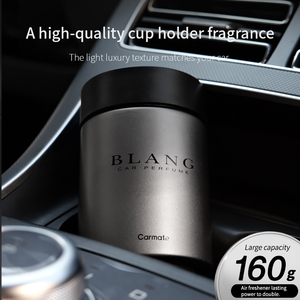 น้ำหอมปรับอากาศในรถยนต์ Carmate BLANG 160 กรัม บรรจุขวดแก้ว กลิ่นหอมติดทนนาน ระเหยตามธรรมชาติ ดีไซน์ทันสมัย สำหรับวางในช่องวางแก้วในรถ - Product Image 3