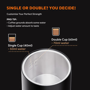 Cafetera Espresso Portátil Automática de 19 Bares, Funciona <span class=keywords><strong>con</strong></span> Batería, Calentamiento Inalámbrico, Compatible <span class=keywords><strong>con</strong></span> Cápsulas, Ideal para Viajes - Product Image 4