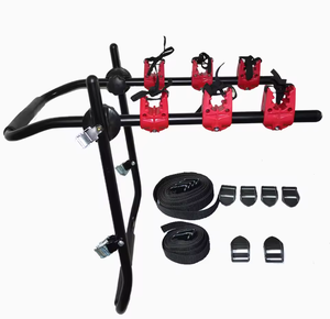Portabicicletas Trasero para Auto, de Acero, para 3 Bicicletas, para Viajes al Aire Libre - Product Image 1