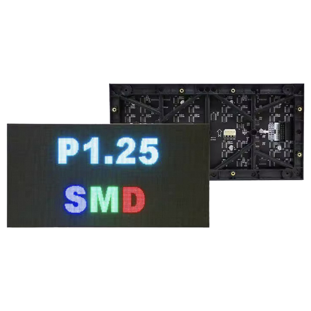 P125 P1.2 P1.25 320x160 Seamless Front Maintainence Narrow Pixel Pitch LED Module LED Panel Indoor Digital Display Screen
