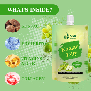 Factory Direct Konjac <b>Jelly</b> with Saturated Fat low Calorie Wholesale <b>Jelly</b> in Bulk Packaging Squeeze Enjoy Body and Skin <b>Jelly</b> - Product Image 3