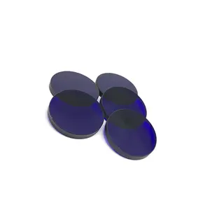 Filtro in vetro dicroico personalizzato vetro blu cobalto temperato blu