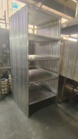 Estructura Principal de Andamio Galvanizado Tipo H con Escalera Integrada, Estructura de Andamio Tipo Puerta para Obras de Construcción