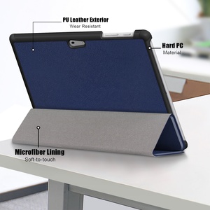 Funda plegable de cuero PU para tableta <span class=keywords><strong>Microsoft</strong></span> <span class=keywords><strong>Surface</strong></span> <span class=keywords><strong>Go</strong></span> 3, <span class=keywords><strong>2</strong></span>, 2021, 2020, 2018 - Product Image 3