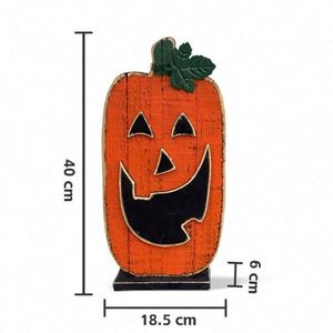 Nueva Calabaza de Madera Grande para Halloween, Decoración para Fiestas en Interiores y Exteriores, Precio de Fábrica, Decoraciones para Fiestas de Halloween - Product Image 5