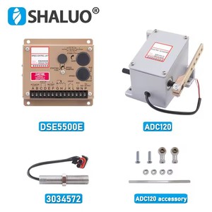 Actuador eléctrico Shaluo ADC120 de 12V para generador diésel, módulo de control ESD5500E, kit de sensor 3034572 - Product Image 3